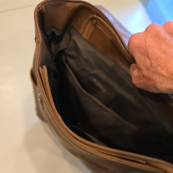 Brown Leather Backpack - Picture 6 of 6